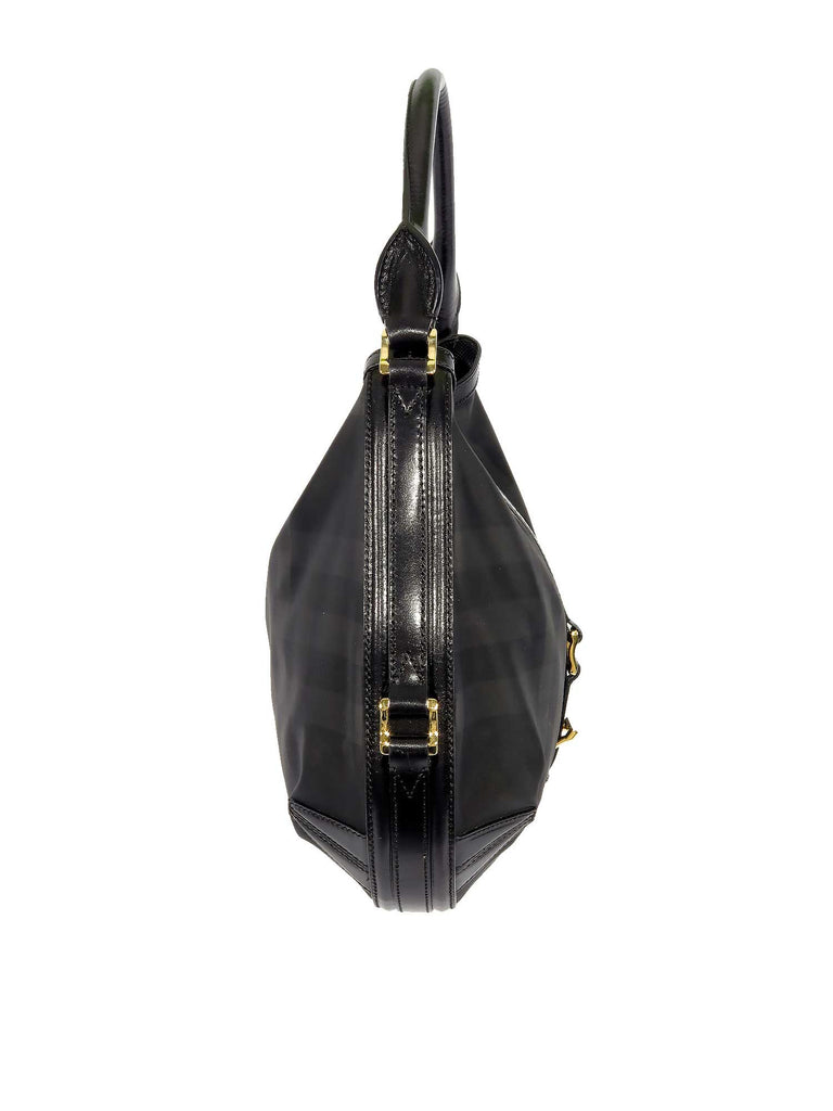 Burberry Grafton Medium Beat Hobo Bag
