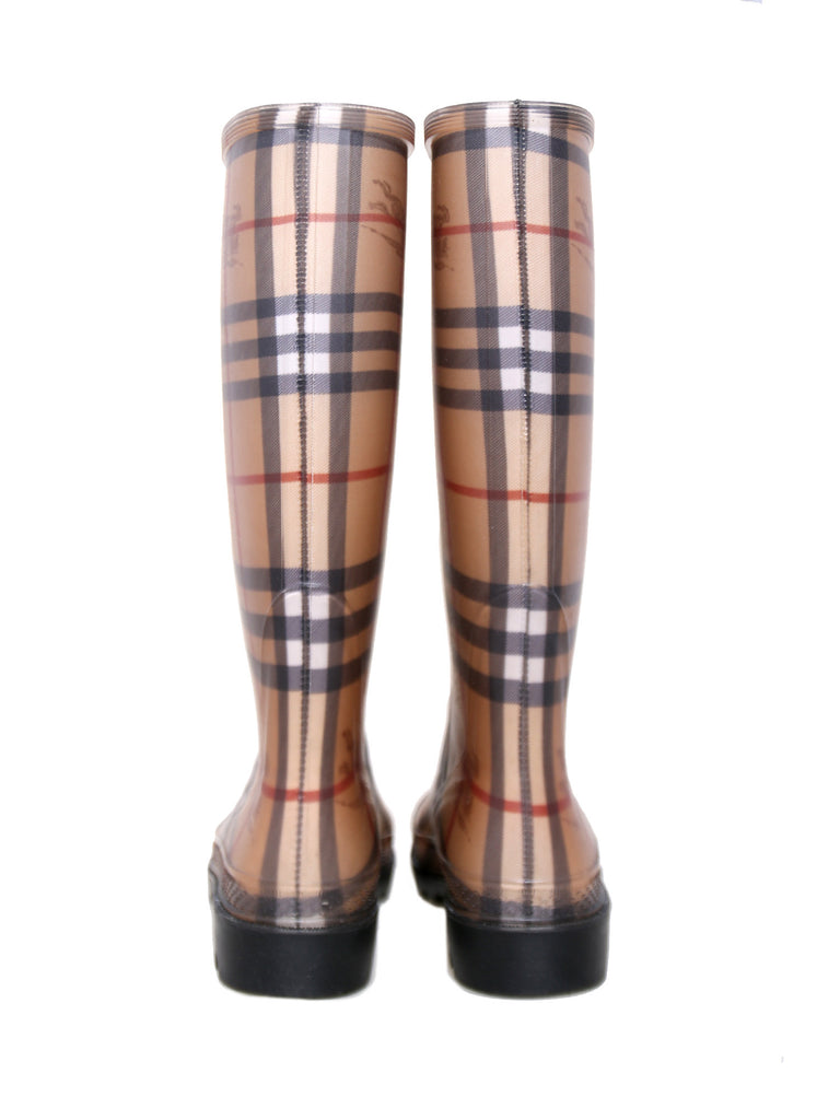 Burberry Haymarket Check Rainboots