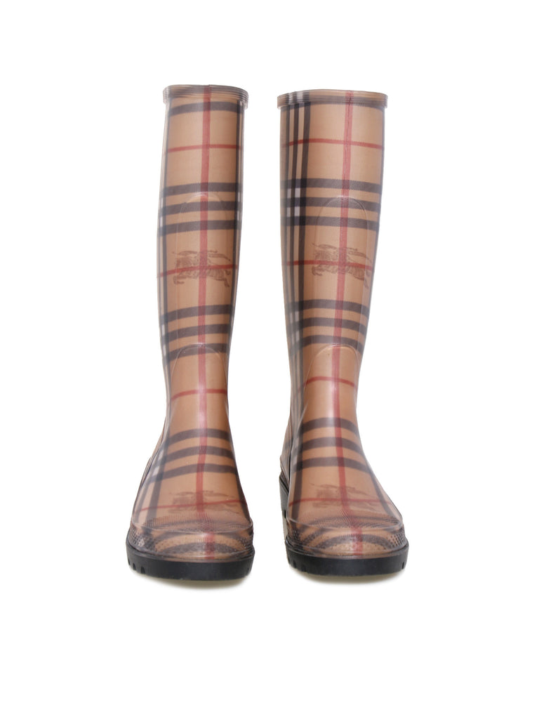 Burberry Haymarket Check Rainboots