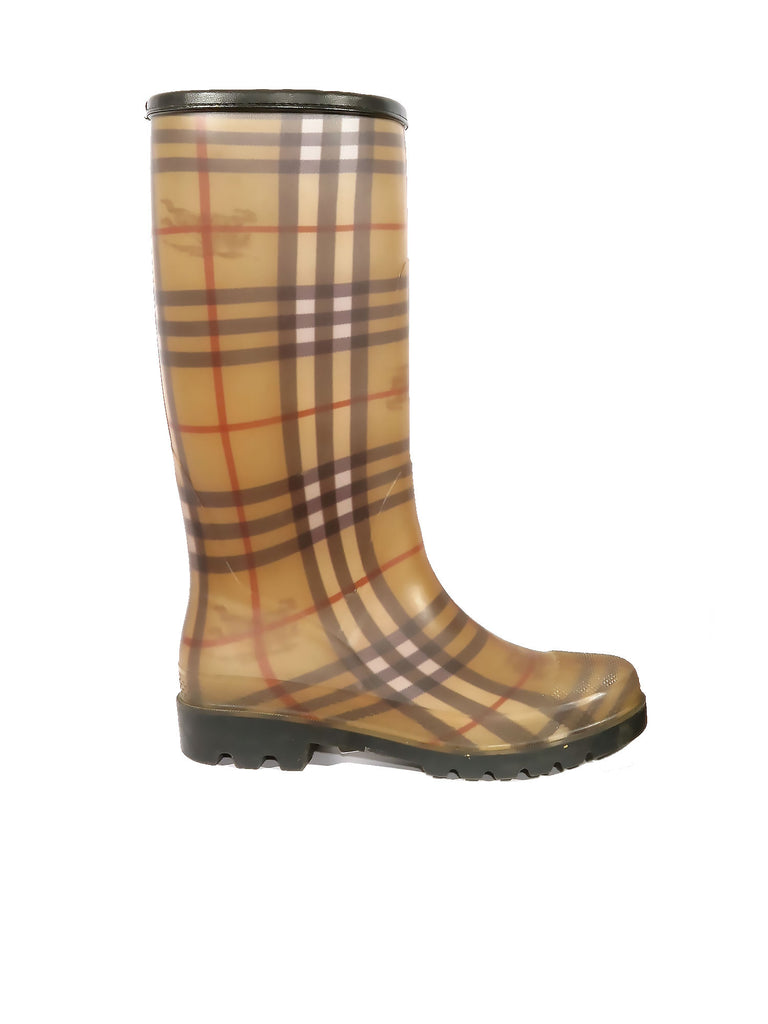 Burberry Haymarket Check Rainboots