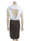 Louis Vuitton Wool Button Skirt