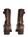 Car Shoe Leather Mid-Calf Boots