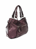 Car Shoe Metallic Leather Shoulder Bag