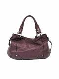 Car Shoe Metallic Leather Shoulder Bag
