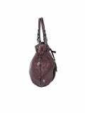 Car Shoe Metallic Leather Shoulder Bag