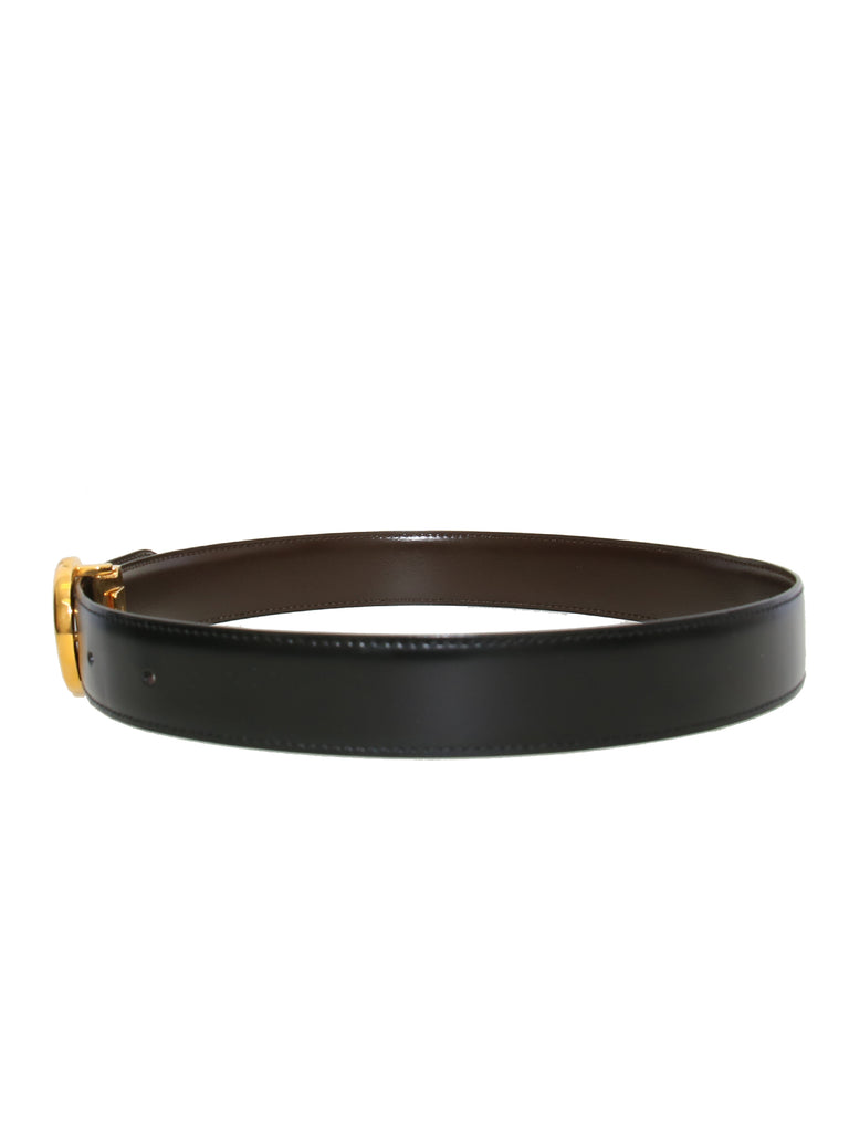 Cartier Reversible Leather Panthère Waist Belt