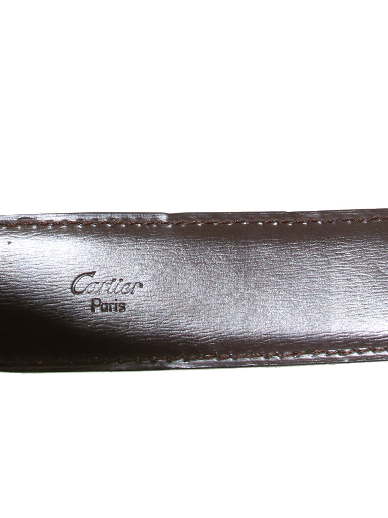 Cartier Reversible Leather Panthère Waist Belt