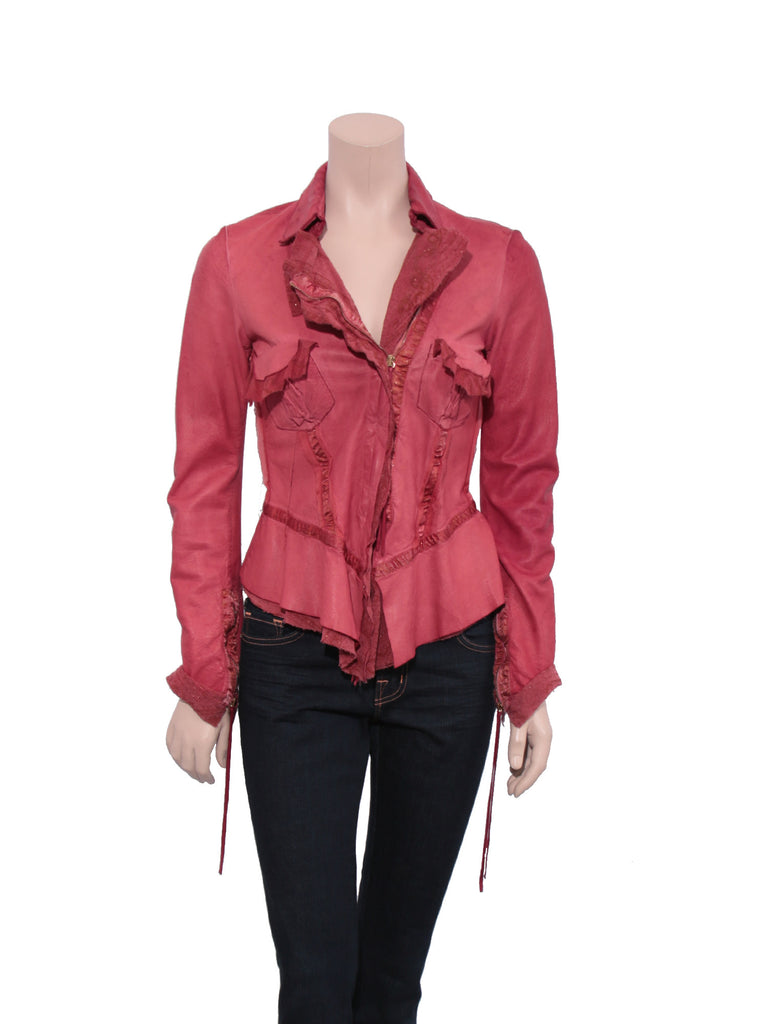 Roberto Cavalli Leather Jacket