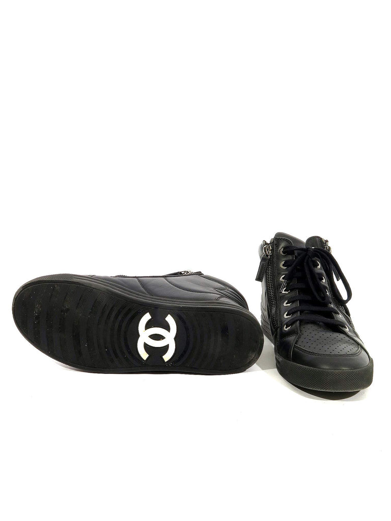 Chanel Leather Sneakers