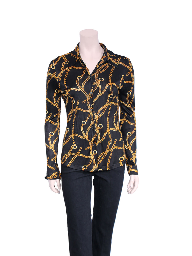 Celine Button-Up Blouse