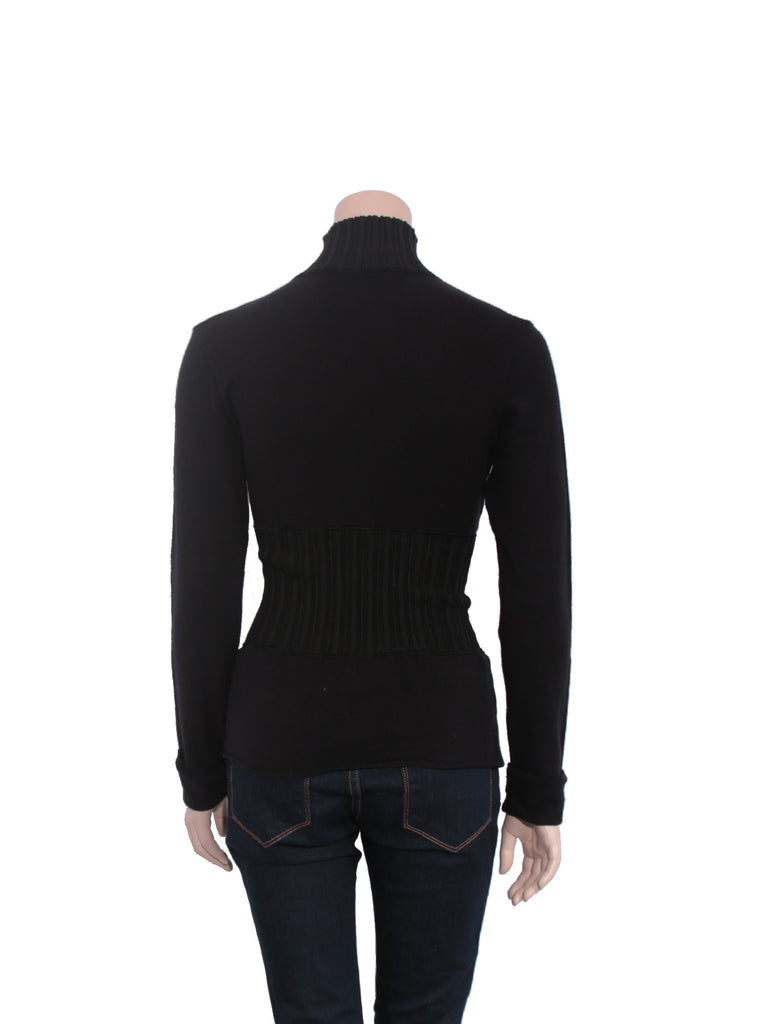 Roberto Cavalli Chain Turtleneck Sweater