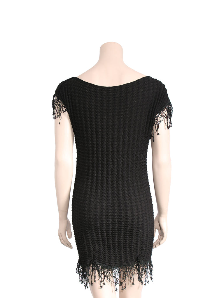 Chanel Knit Fringe Dress