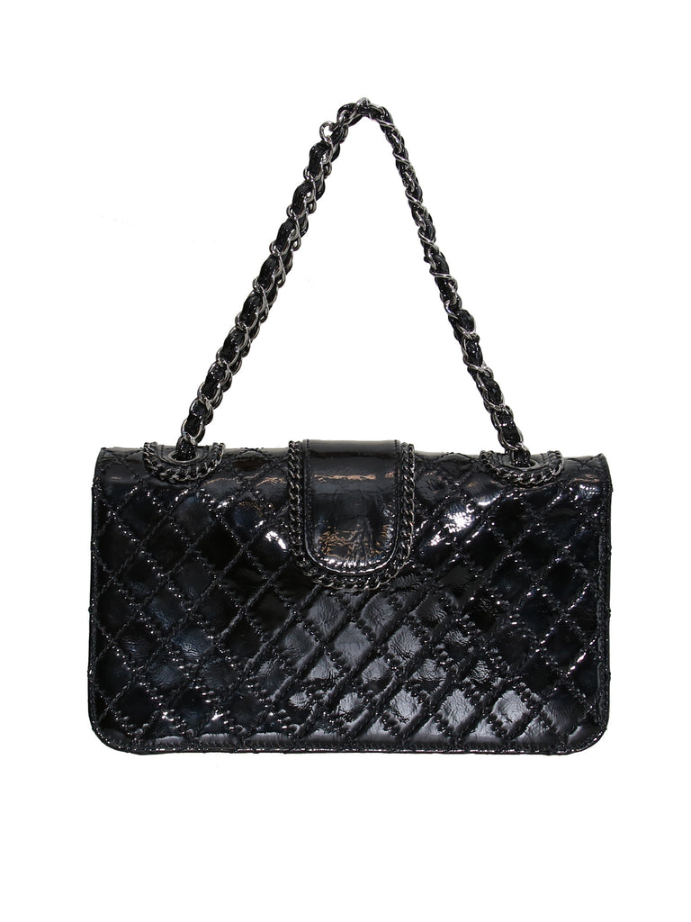 Chanel Patent Leather Madison Flap Bag