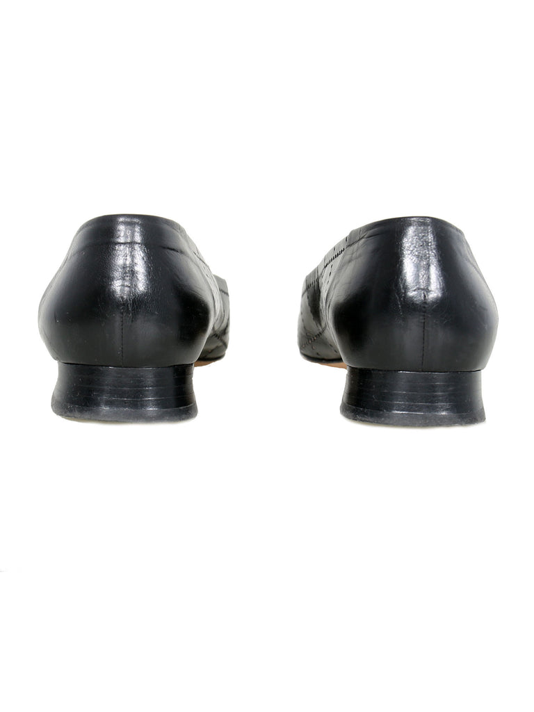 Chanel Perforated Loafers