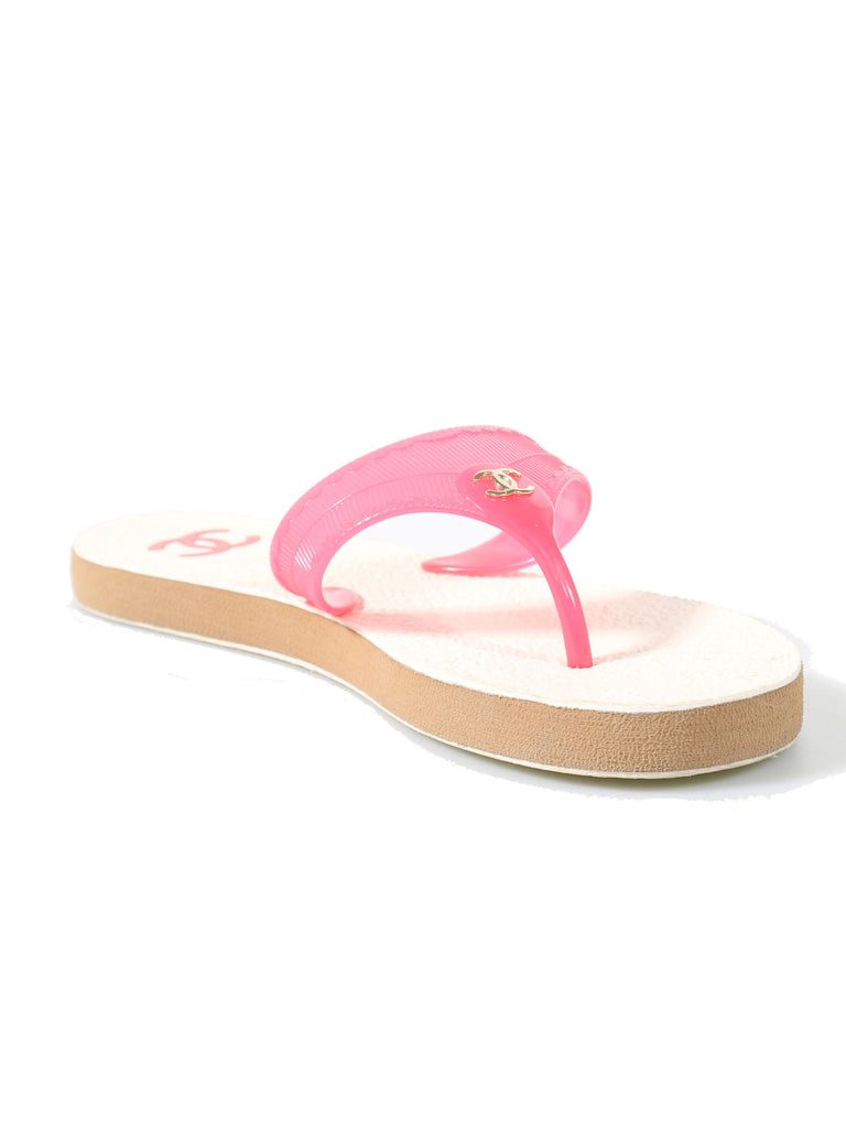 Chanel Flip-Flop Sandals