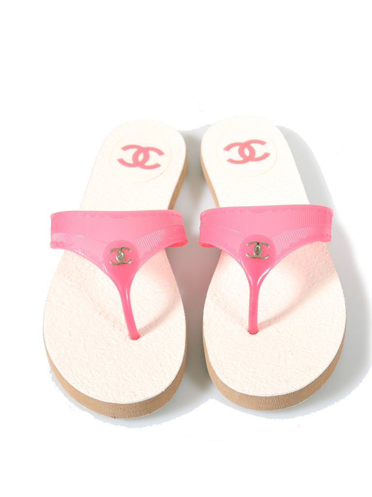 Chanel Flip-Flop Sandals