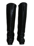Chanel CC Ponyhair Boots