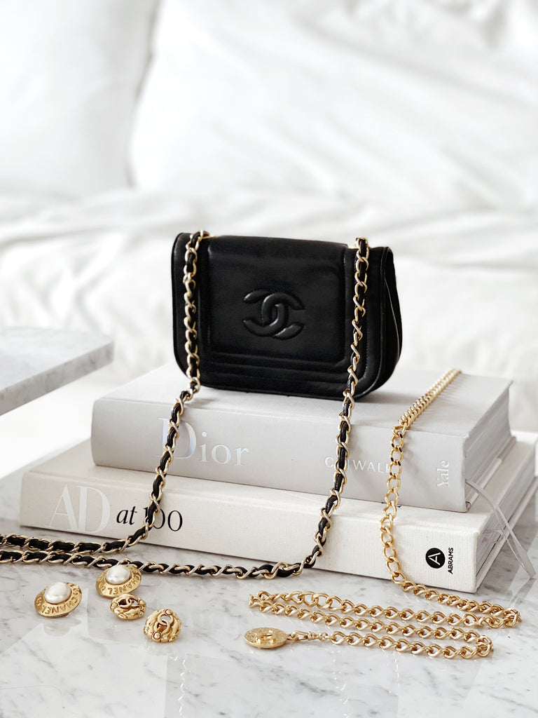 Chanel Vintage Lambskin Shoulder Bag