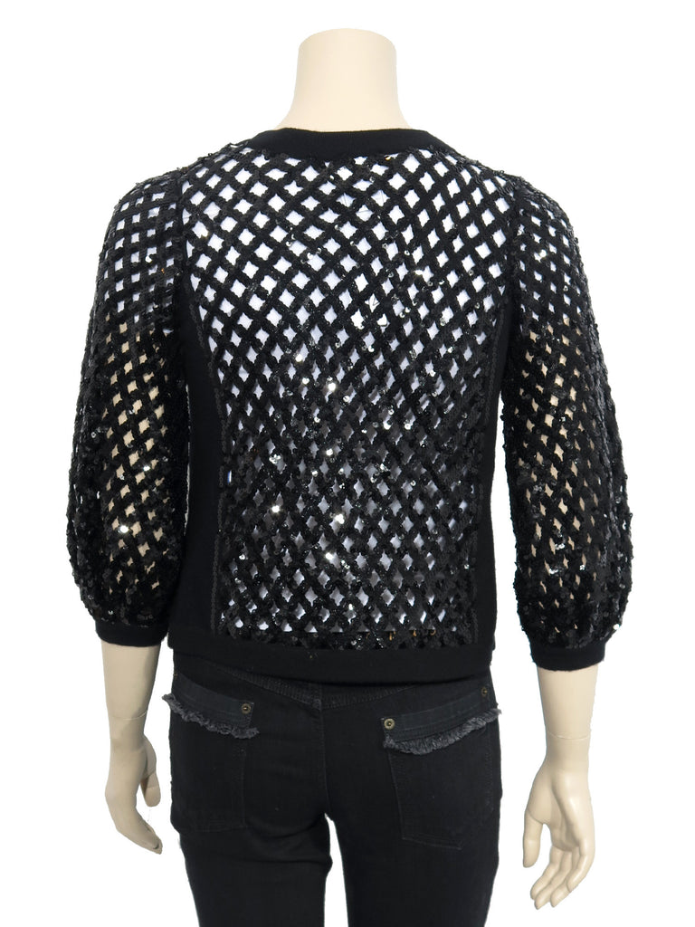 Chanel Cashmere Sequin Cardigan