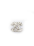 Chanel Embellished CC Logo Brooch