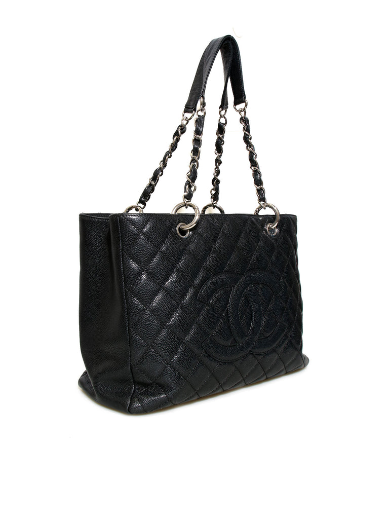 Chanel Caviar Quilted Grand Shopping Tote GST