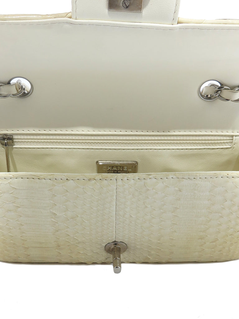 Chanel Snakeskin Flap Bag