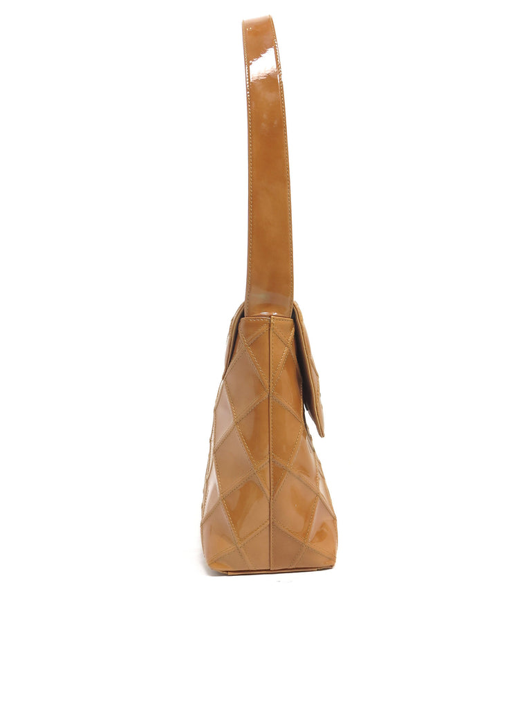 Chanel Patent Leather Vintage Shoulder Bag