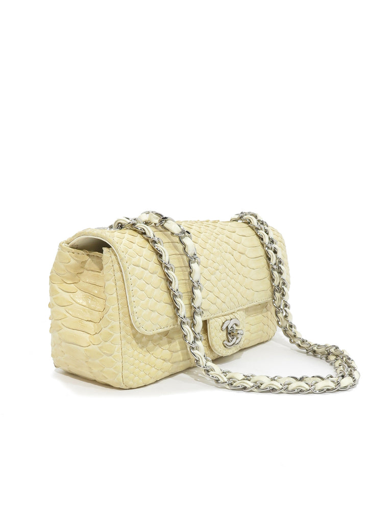 Chanel Snakeskin Flap Bag