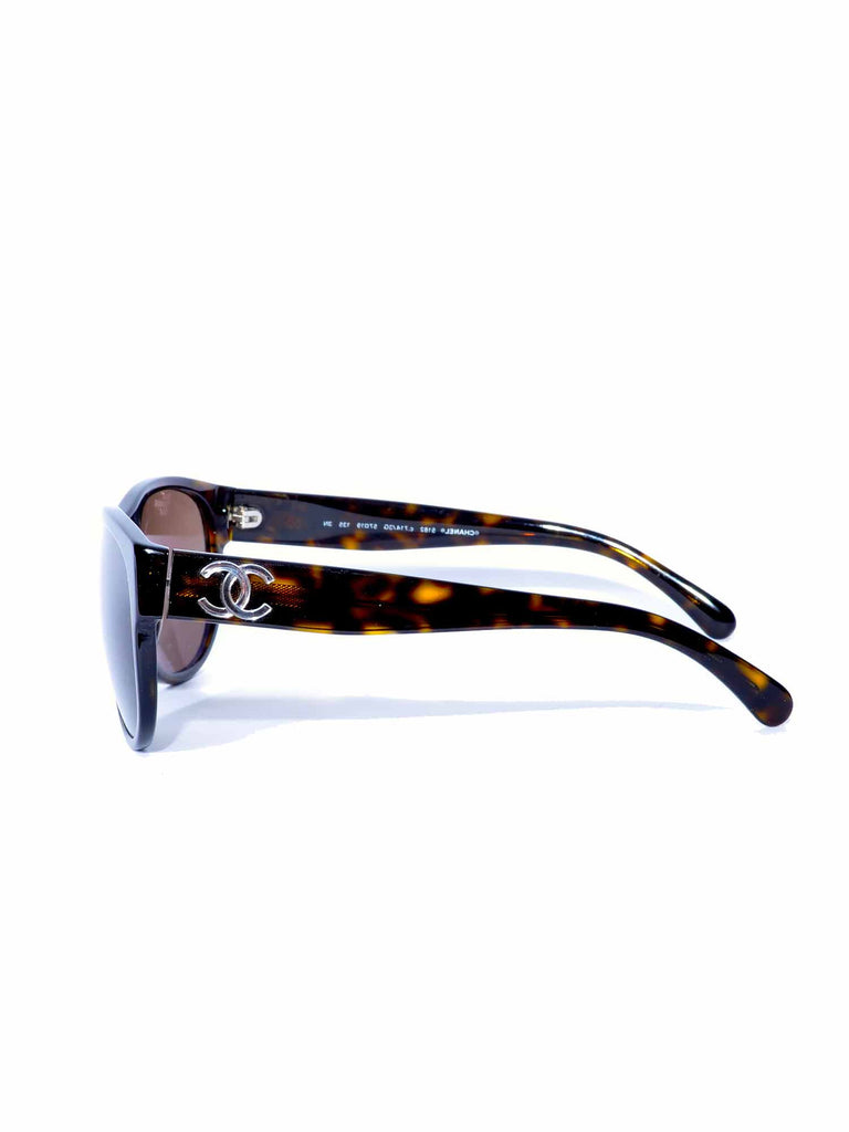 Chanel Havana Tortoise Sunglasses