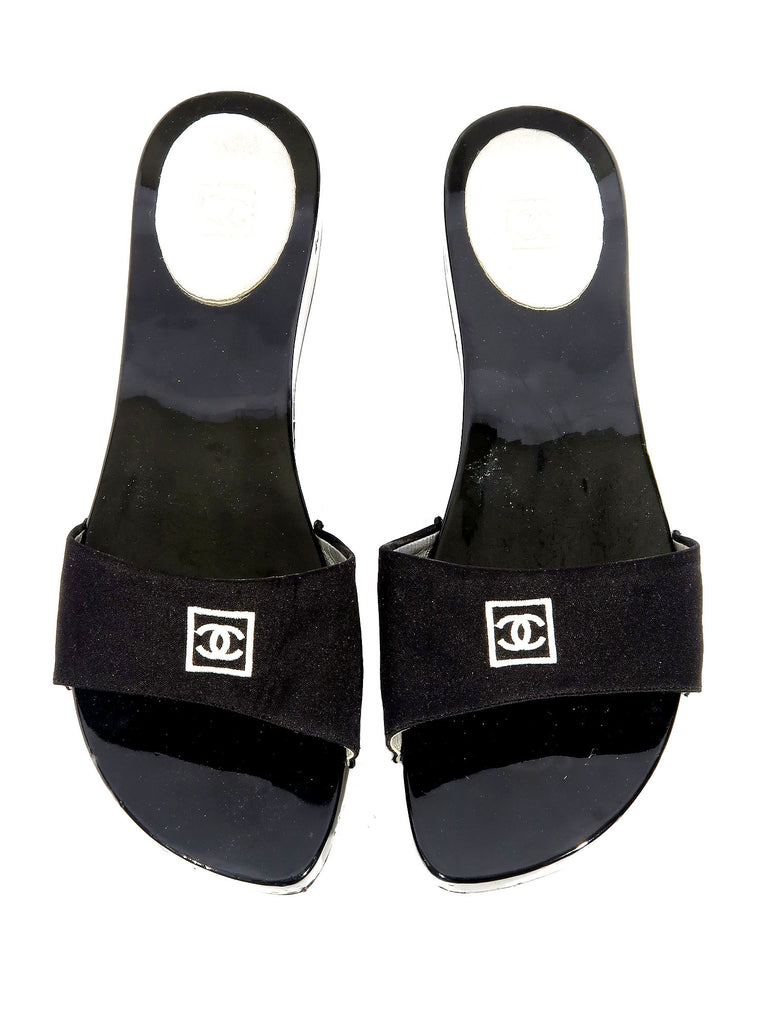 Chanel Flatform Sandals