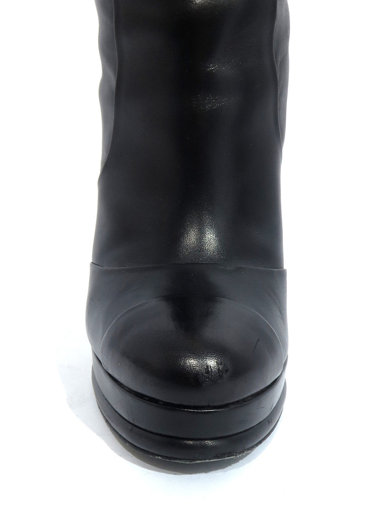 Chanel Leather Boots