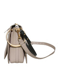 Chloe Roy Leather and Suede Shoulder Bag