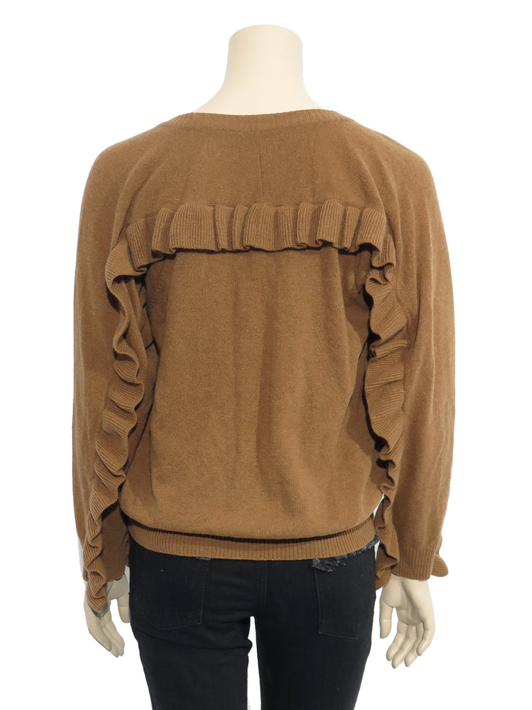 Chloé Ruffle Wool Sweater