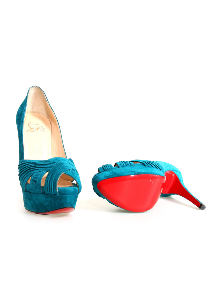 Christian Louboutin Aborina Suede Pumps