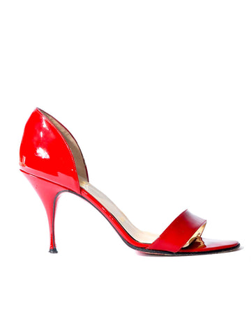 Metallic d'Orsay Pumps