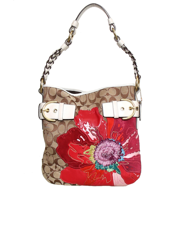 Coach Monogram Shoulder Bag