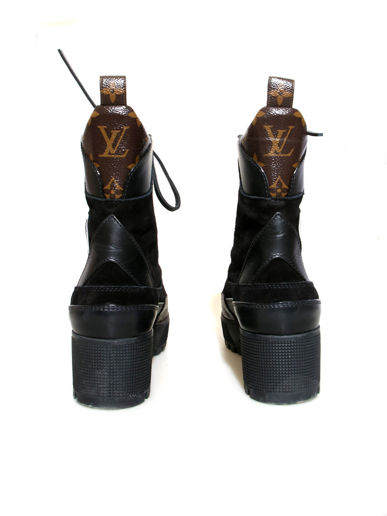 Louis Vuitton Platform Desert Boots