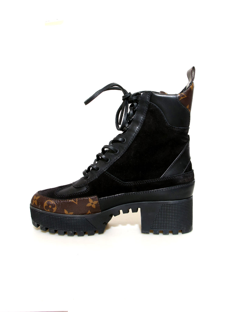 Louis Vuitton Platform Desert Boots