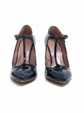 Gucci Beverly Patent Leather T-Strap Pumps