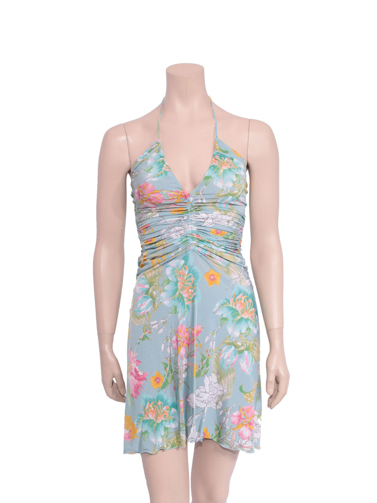 Blumarine Floral Print Dress