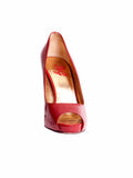 D&G Patent Peep-Toe Sandals
