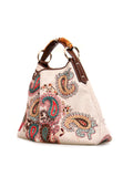 Gucci Embroidered Horsebit Hobo