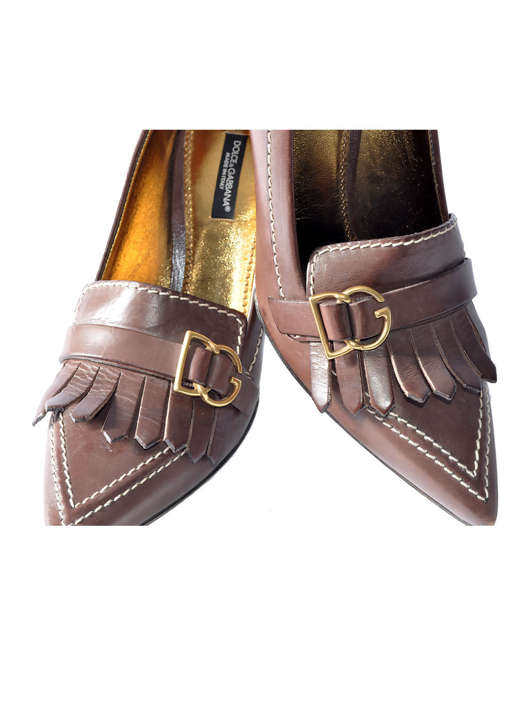 Dolce & Gabbana Fringe Pumps