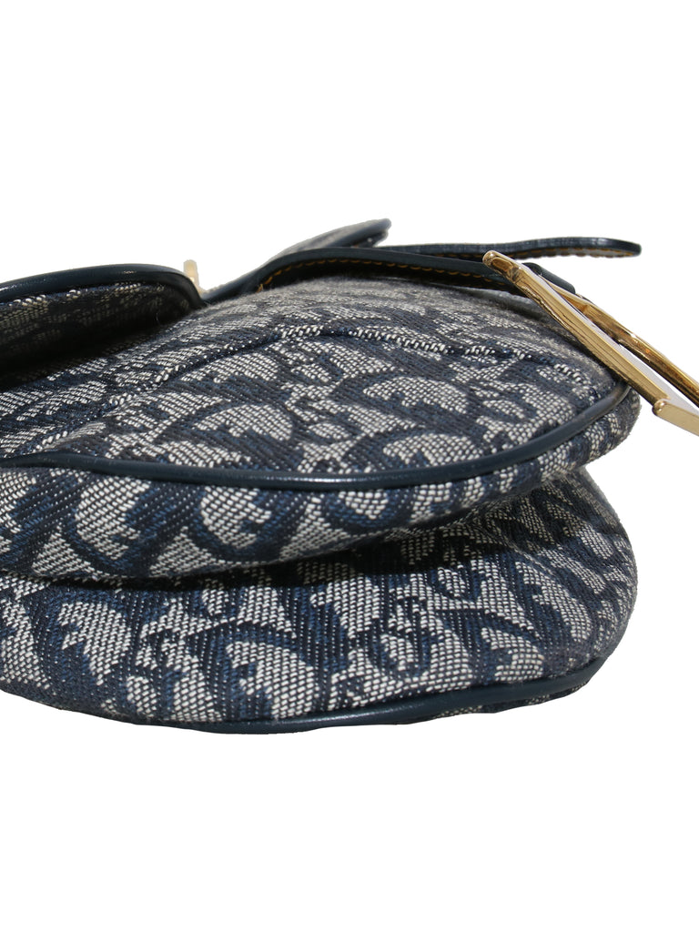 Diorissimo Canvas Saddle Bag