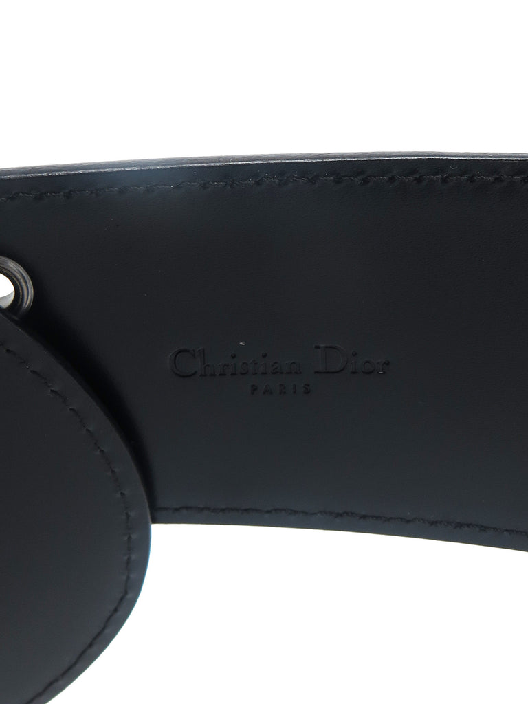 Christian Dior Laced-Up Leather Belt