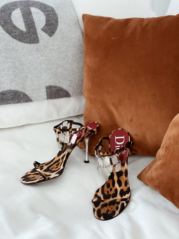Leopard Sandals