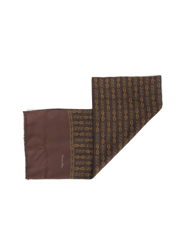 Christian Dior Silk Printed Scarf
