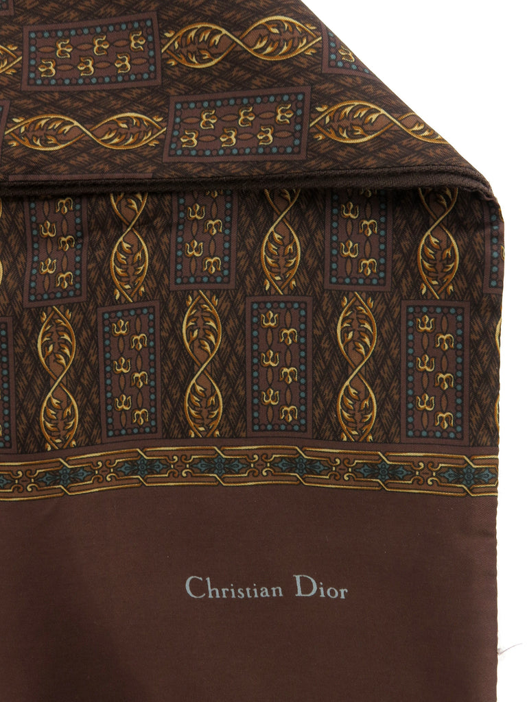Christian Dior Silk Printed Scarf