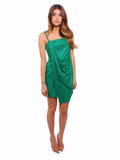 BCBG MaxAzria Runway Strapless Draped Dress