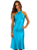 Diane von Furstenberg William Silk Halter Dress
